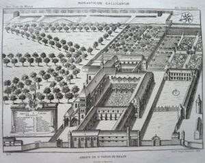 Vue ancienne de Saint-Faron à Meaux