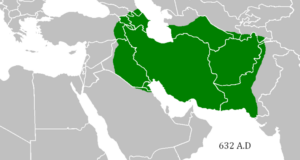 L'empire sassanide juste avant la conquête arabe.