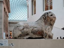 Le lion de Cnide au British Museum.