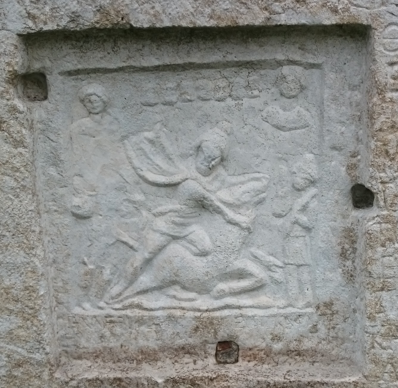Mithra, stèle de décidace du IIIe siècle, Bulgarie