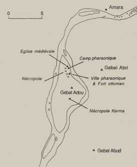 Carte de l'île de Saï, en Nube.