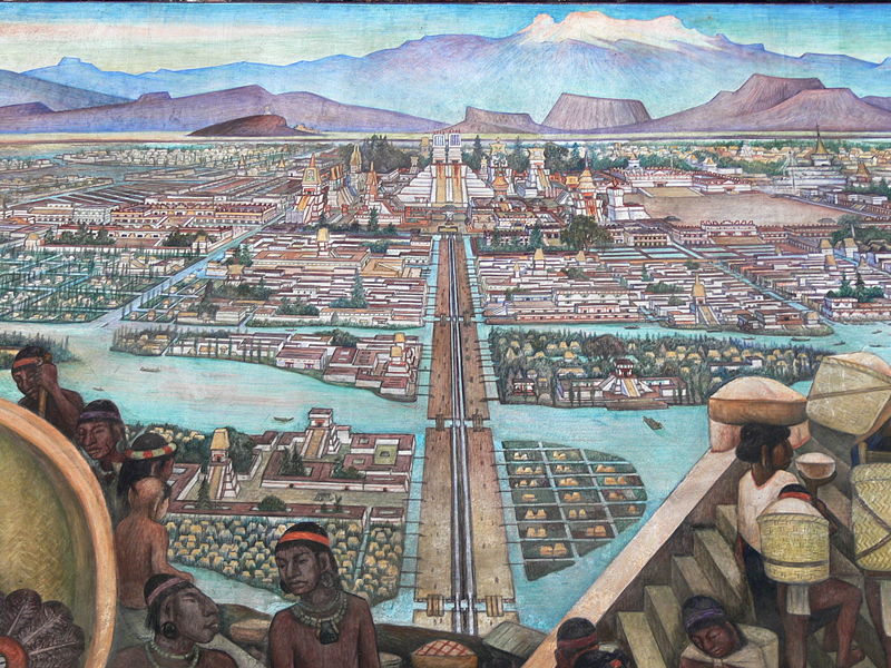diego-rivera-marché-de-Tlatelolco-vue-tenochtitlan-mexico