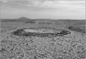Tumulus de l'époque Kerma sur l'île de Saï.