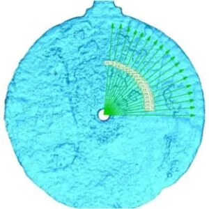 Un exemple d'un astrolabe complet, dit de Jean Fuscaris, 1400.