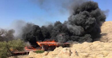 incendie temple Ventarron Pérou