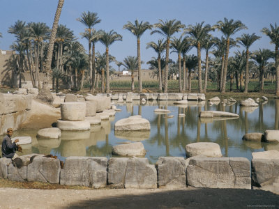 ruines Memphis Egypte