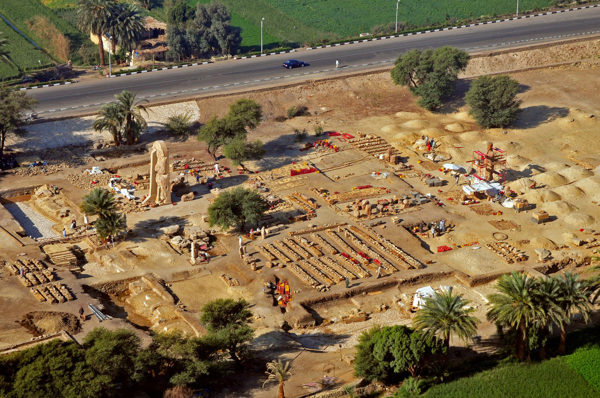 temple funéraire Amenhotep III