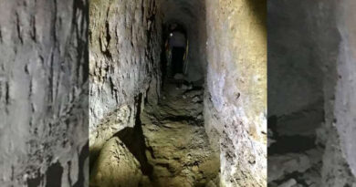 tunnels Daesh palais assyrien Mossoul