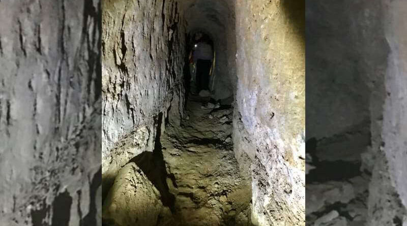 tunnels Daesh palais assyrien Mossoul
