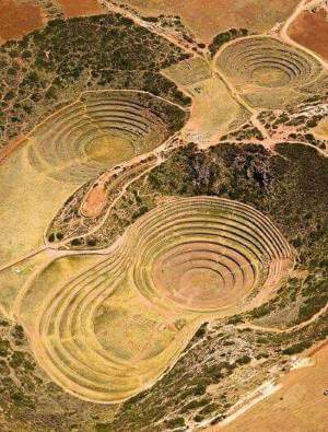 site archéologique inca de Moray, Pérou