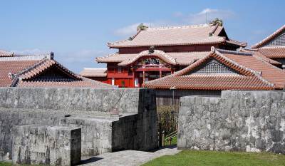 Naha château Shuri Okinawa