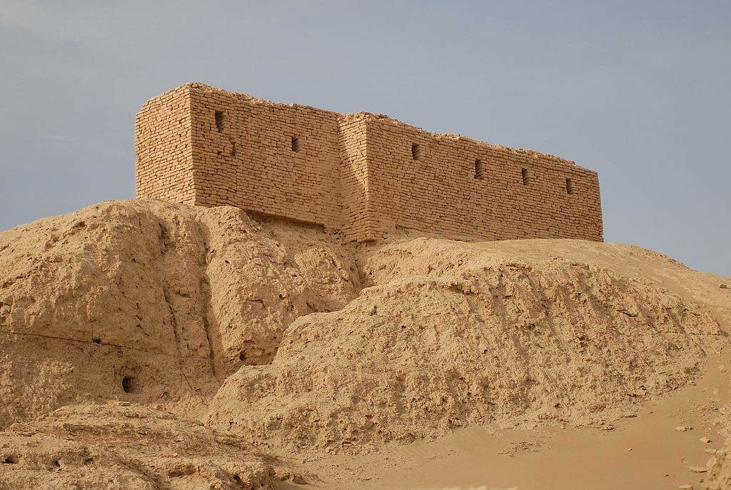 Temple de Nippur, une cité-Etat de la civilisation sumérienne et un des grands sites archéologiques de Mésopotamie et d'Assyrie