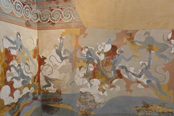fresque-akrotiri-santorin-thera-singes