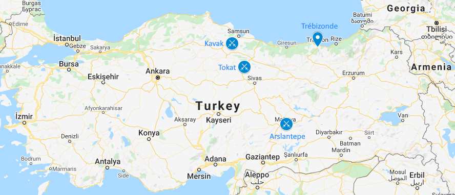 carte-turquie-decouvertes-epees-anciennes