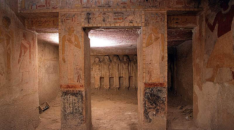 Tombe peinte de la reine Mérésânkh à Gizeh