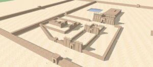 Sanctuaire du dieu Thôt d'Hermopolis, essai de reconstitution