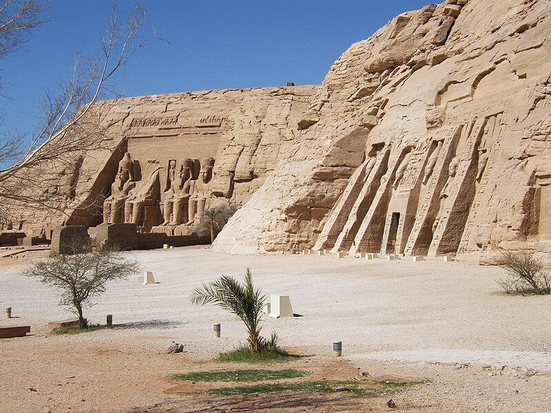 Temples d'Abou Simbel en Nubie