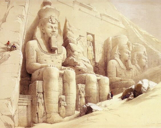 Grand Temple ensablé d'Abou Simbel