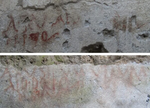 Inscriptions électorales romaines à Pompéi