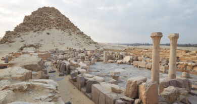 Pyramide du pharaon Sahourê à Abousir