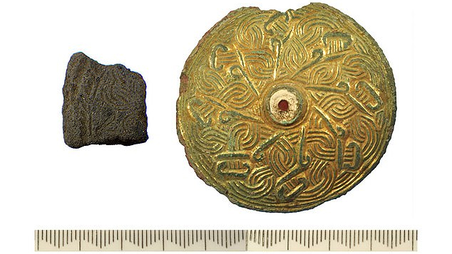 Moules et harnais de cheval découverts près de Sutton Hoo