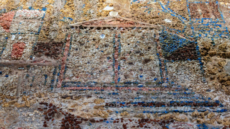 Mosaïque du IIe siècle, domus romaine de Rome, près du Palatin