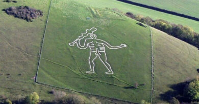Géant de Cerne Abbas, Angleterre