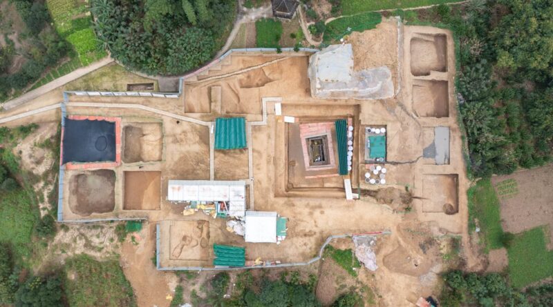 Site archéologique d'anciennes tombes chinoises à Wulong