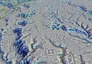 Carte d'une zone de l'Equateur réalisée par LiDAR, une technologie qui révolutionne l'archéologie