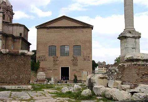 Curia Latina, bâtiment où siégeait le Sénat romain dans le forum