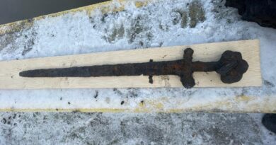 Epée viking retrouvée dans la Vistule en Pologne