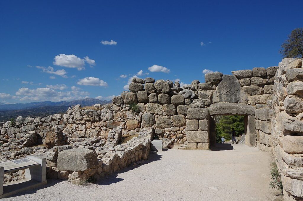 Murs cyclopéens de la forteresse de Mycènes