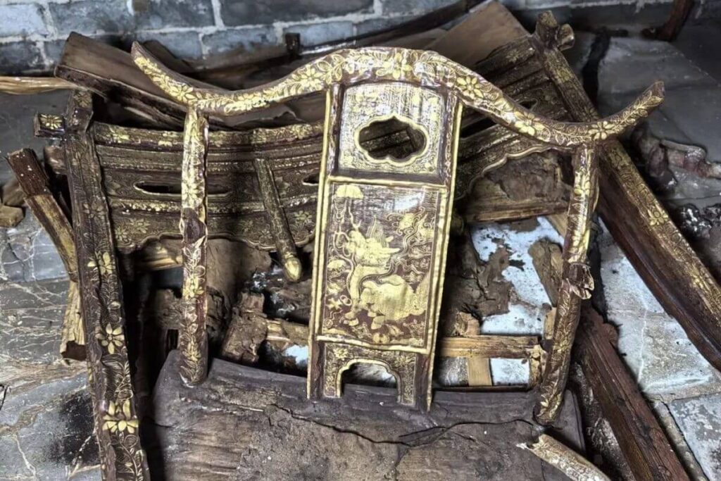 Tombe monumentale inviolée de la dynastie Ming en Chine