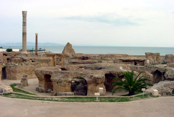 Grands sites archéologiques de la Rome antique, la cité de Carthage, en Tunisie