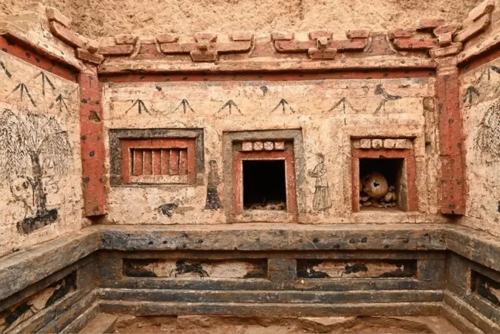 Archéologie en Chine, découverte de tombes de la dynastie Jin dans le Shanxi