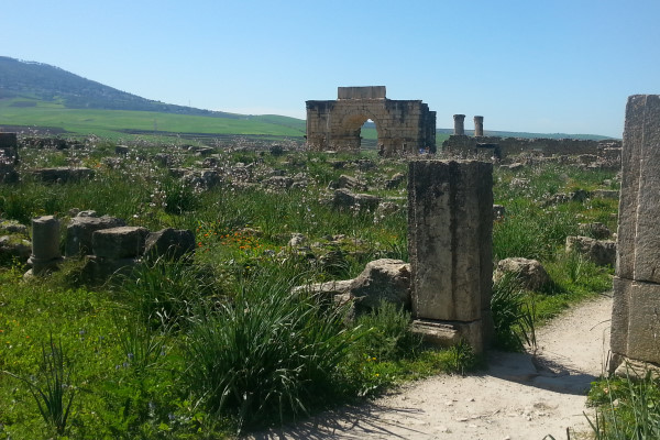 Grands sites archéologiques de la Rome antique, la cité de Volubilis au Maroc
