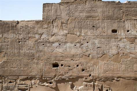 Bas-reliefs représentant la fête d'Opet, temple de Louxor
