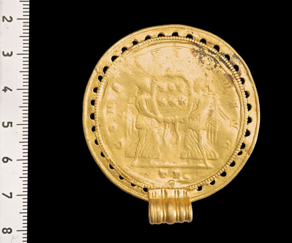 Médaille romaine en or du trésor de Vindelev au Danemark