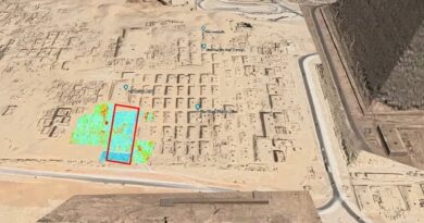 Anomalie retrouvés par des archéologues près des pyramides de Gizeh