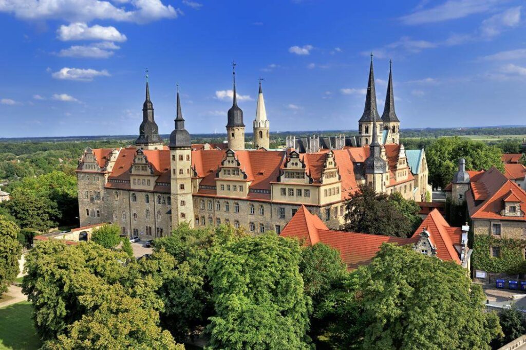 Cathédrale et château de Merseburg, crédits Wolfgang Kubak