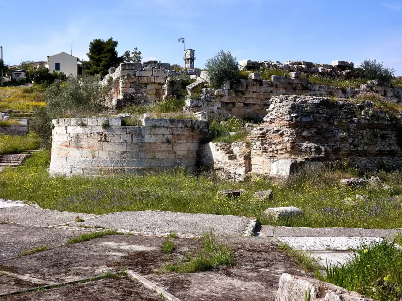 Sites archéologiques de la Grèce antique, les vestiges d'Eleusis