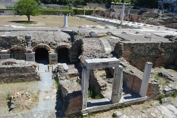 Sites et monuments archéologiques et historiques de Thessalonique, ruines du forum romain