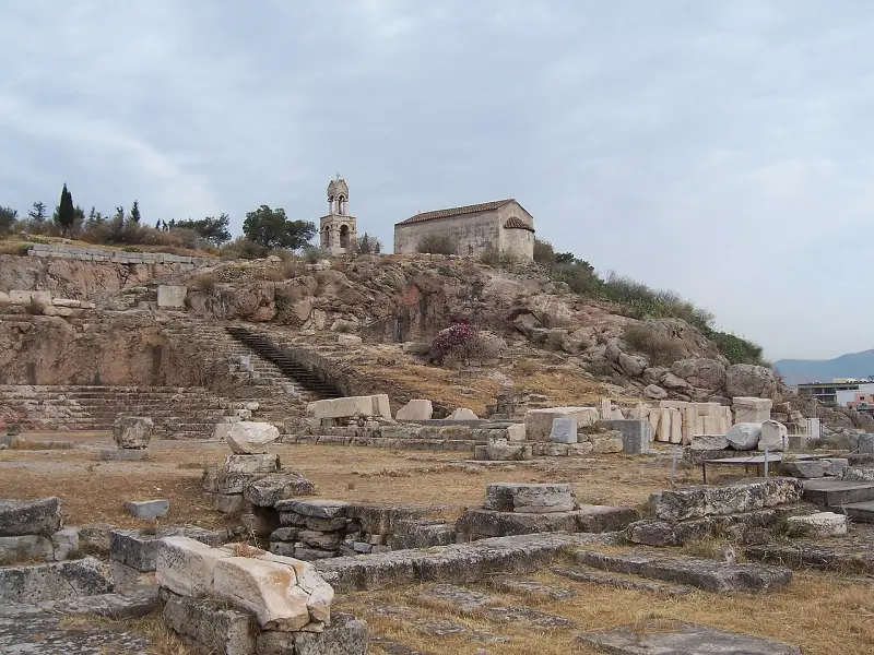 Sites archéologiques de la Grèce antique, les vestiges d'Eleusis