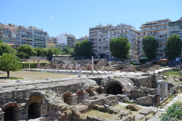 Sites et monuments archéologiques et historiques de Thessalonique, ruines du forum romain