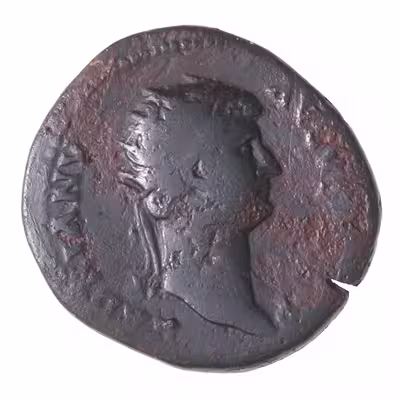 Monnaie de l'empereur Hadrien retrouvée dans le Mithraeum de Ratisbonne