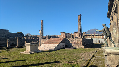 Temple d'Apollon, près du forum de Pompéi