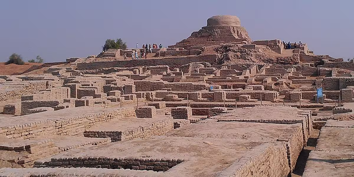 Vue du site archéologique de Mohenjo-daro