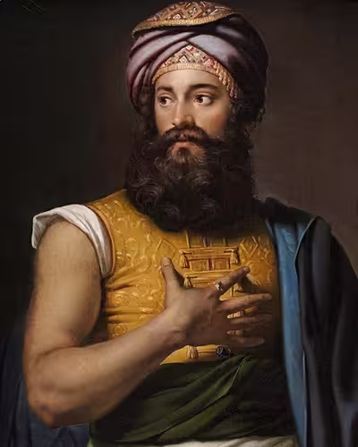 Portrait de Giovanni Belzoni, explorateur des pyramides de Gizeh