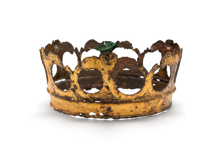Couronne funéraire d'Alexandre Jagiellon, roi de Pologne et Grand Duc de Lithuanie. Credit: G. Čiuželis – Bažnytinio Paveldo Muziejus