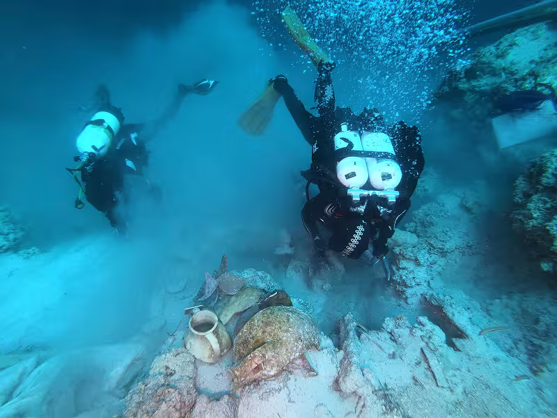 Explorations archéologiques d'une épave byzantine du VIIe siècle en Croatie